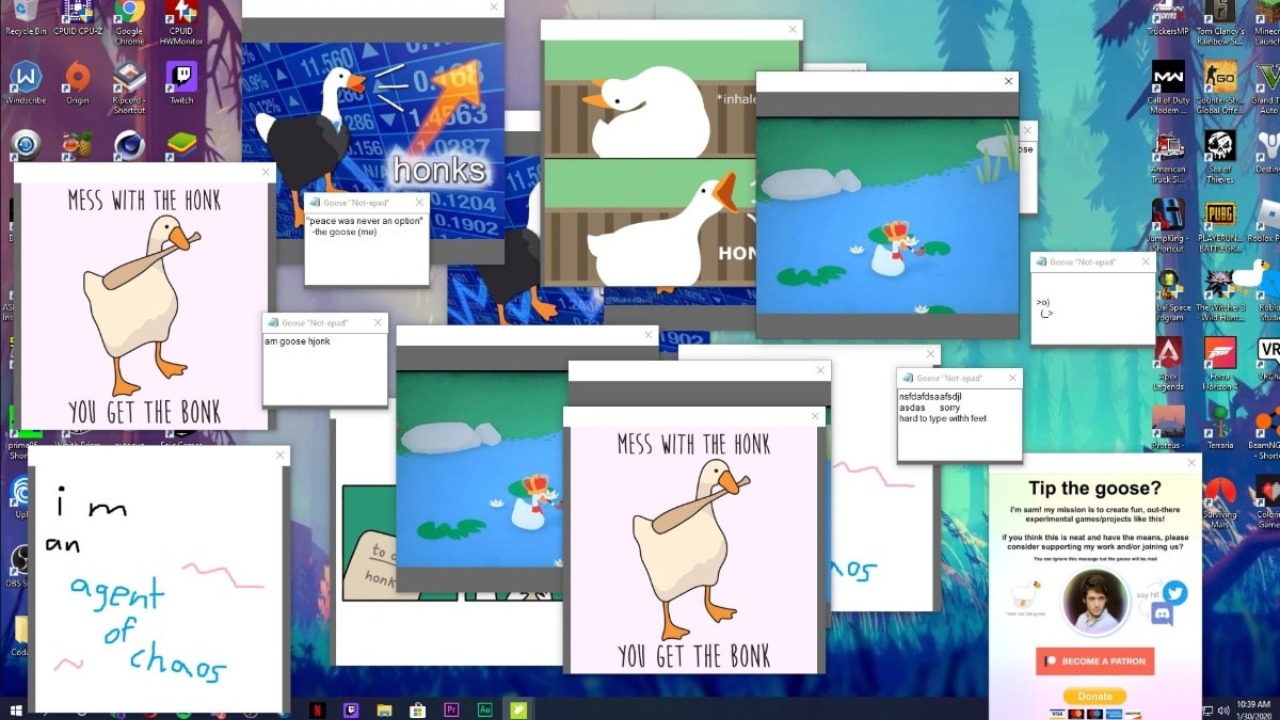 Desktop Goose Screenshot 2